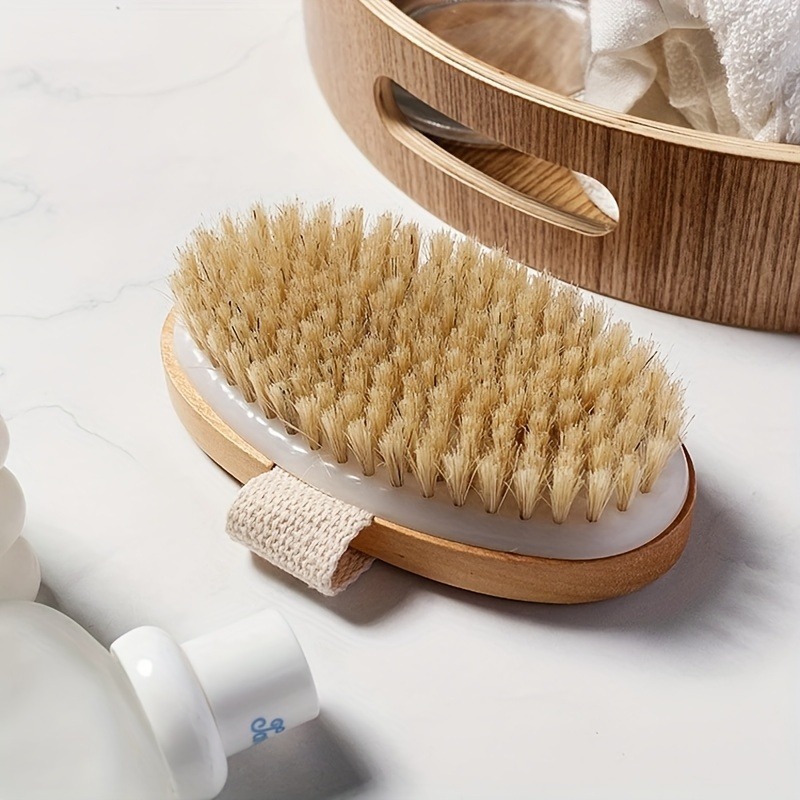 Dry Brush Body - Brosse SPA à poils naturels pour