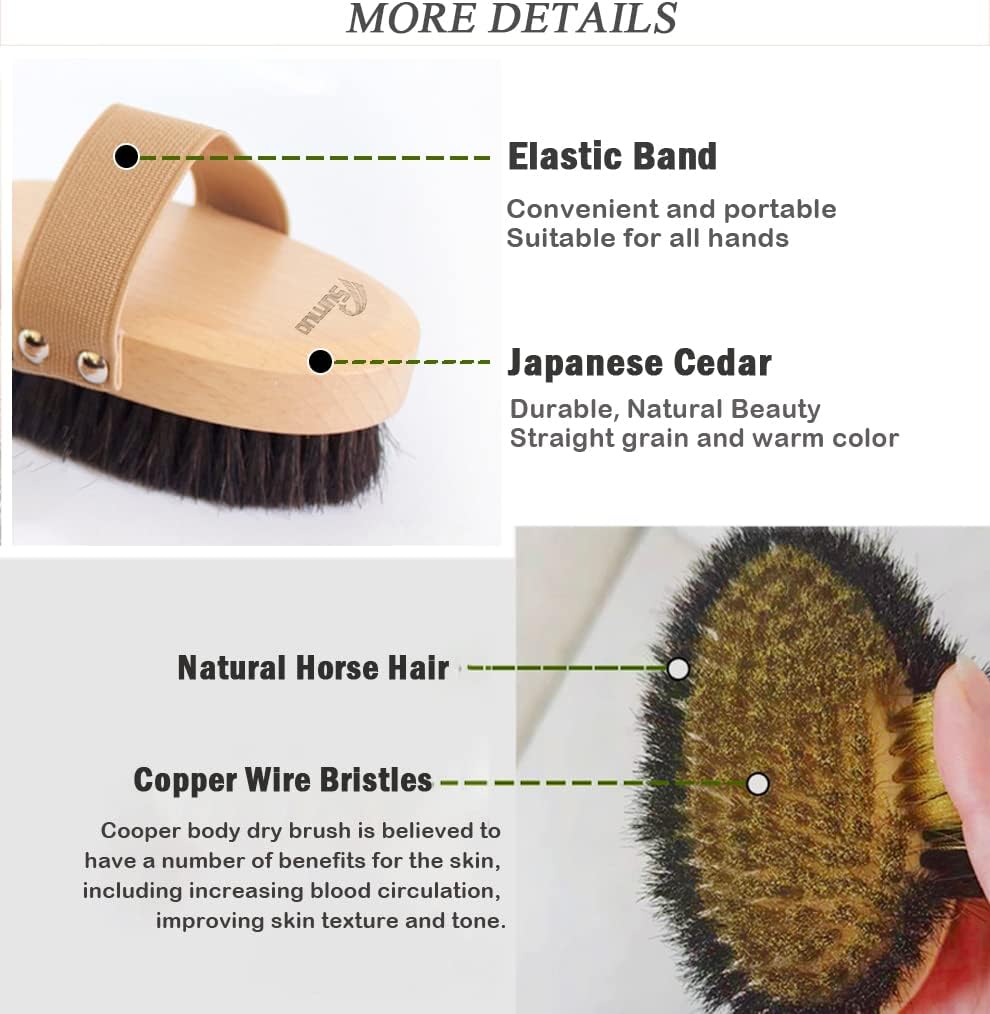 Brosse sèche en fil de cuivre, - Dry Brush Body avis et prix