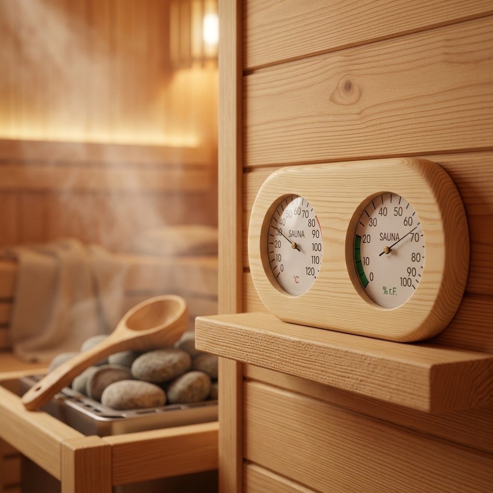 Jauge de température et d'humi - Spa And Wellness Center avis et prix