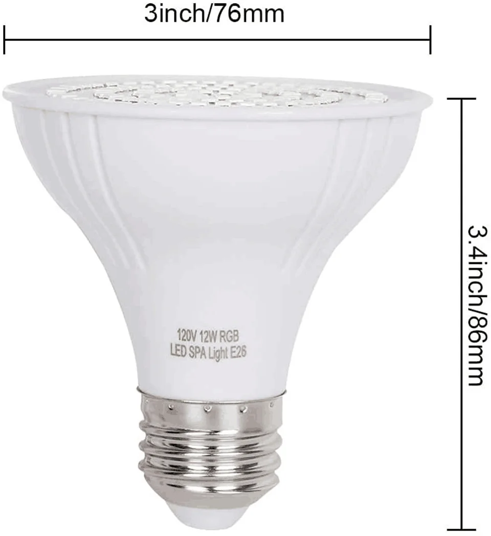 Lumière de piscine LED E27 E26 - Xy Spa & Wellness George Town Photos avis et prix