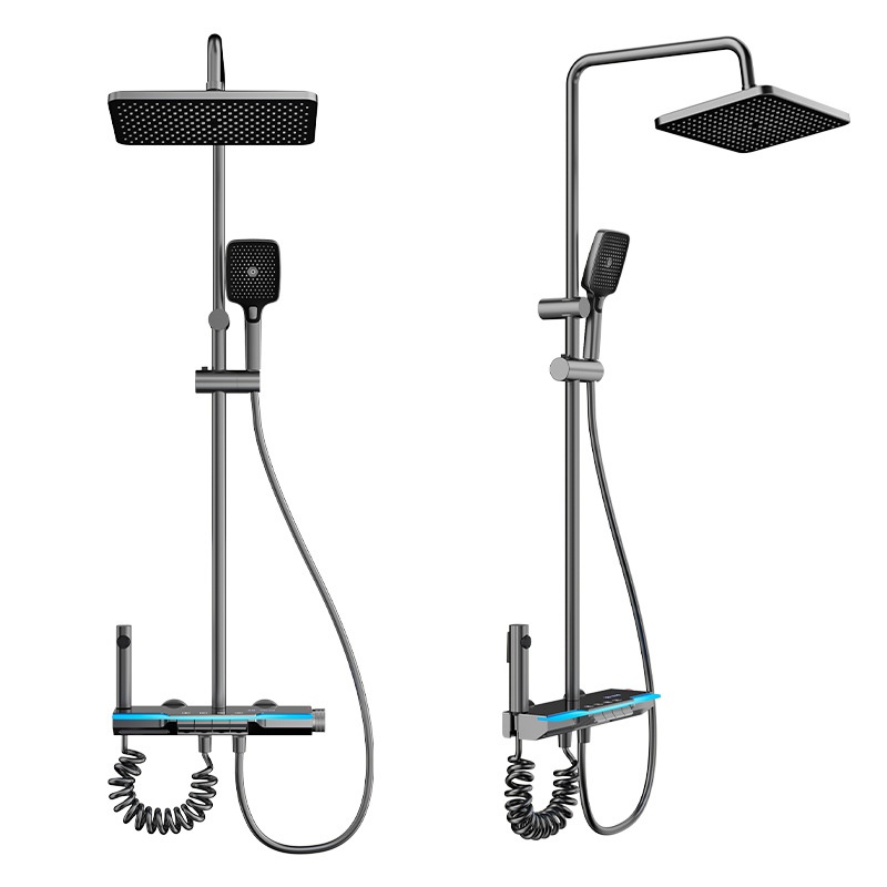 Ensemble de douche gris anthra - Spa & Wellness Komplex Bristol Royal * * * * avis et prix