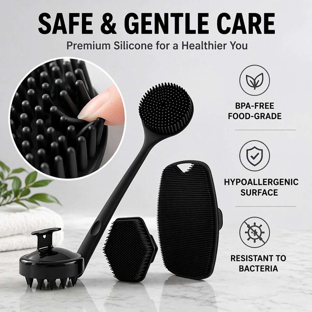 Ensemble de 4 brosses exfolian - Dry Brush Body avis et prix
