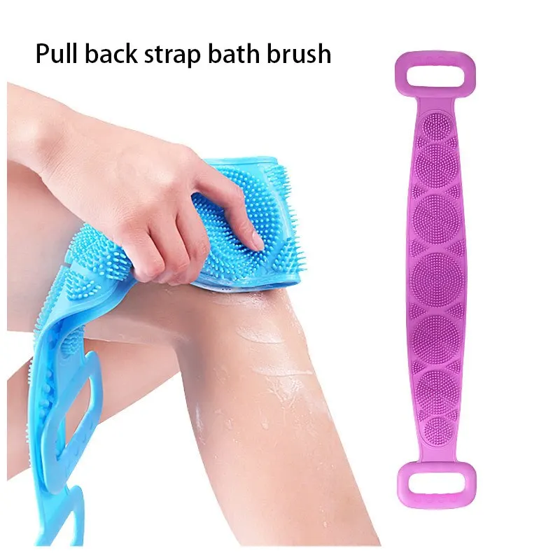 Brosses en silicone arc-en-cie - Dry Brush Body avis et prix