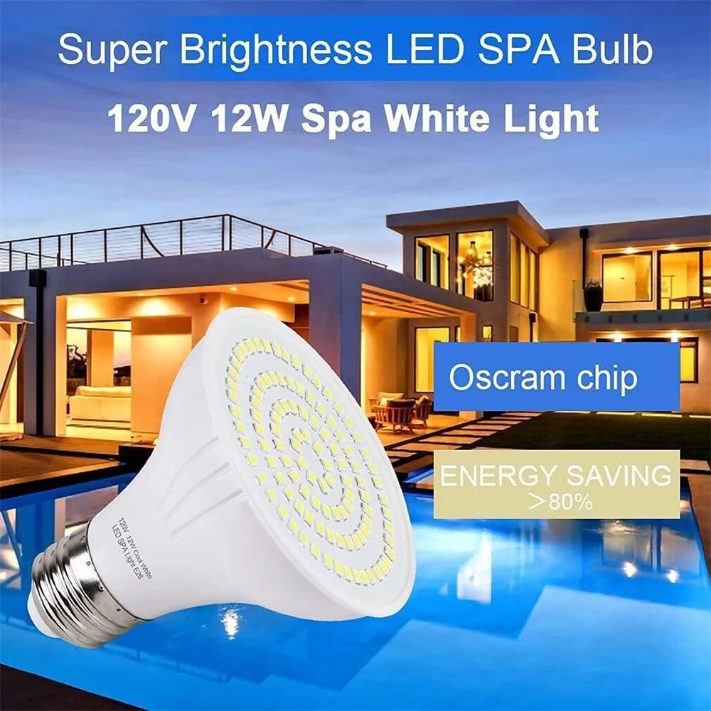 Lumière de piscine LED E27 E26 - Xy Spa & Wellness George Town Photos avis et prix