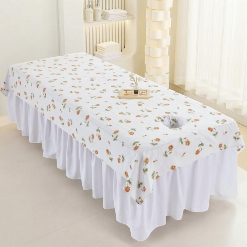 Drap de table de massage impri - Spa And Wellness Center avis et prix