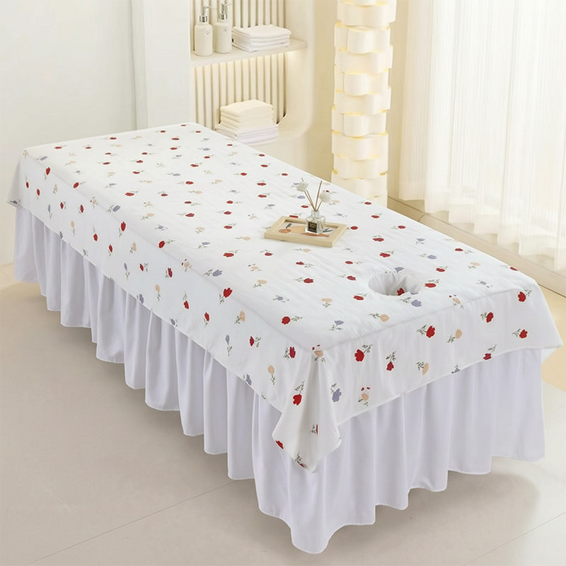 Drap de table de massage impri - Spa And Wellness Center avis et prix